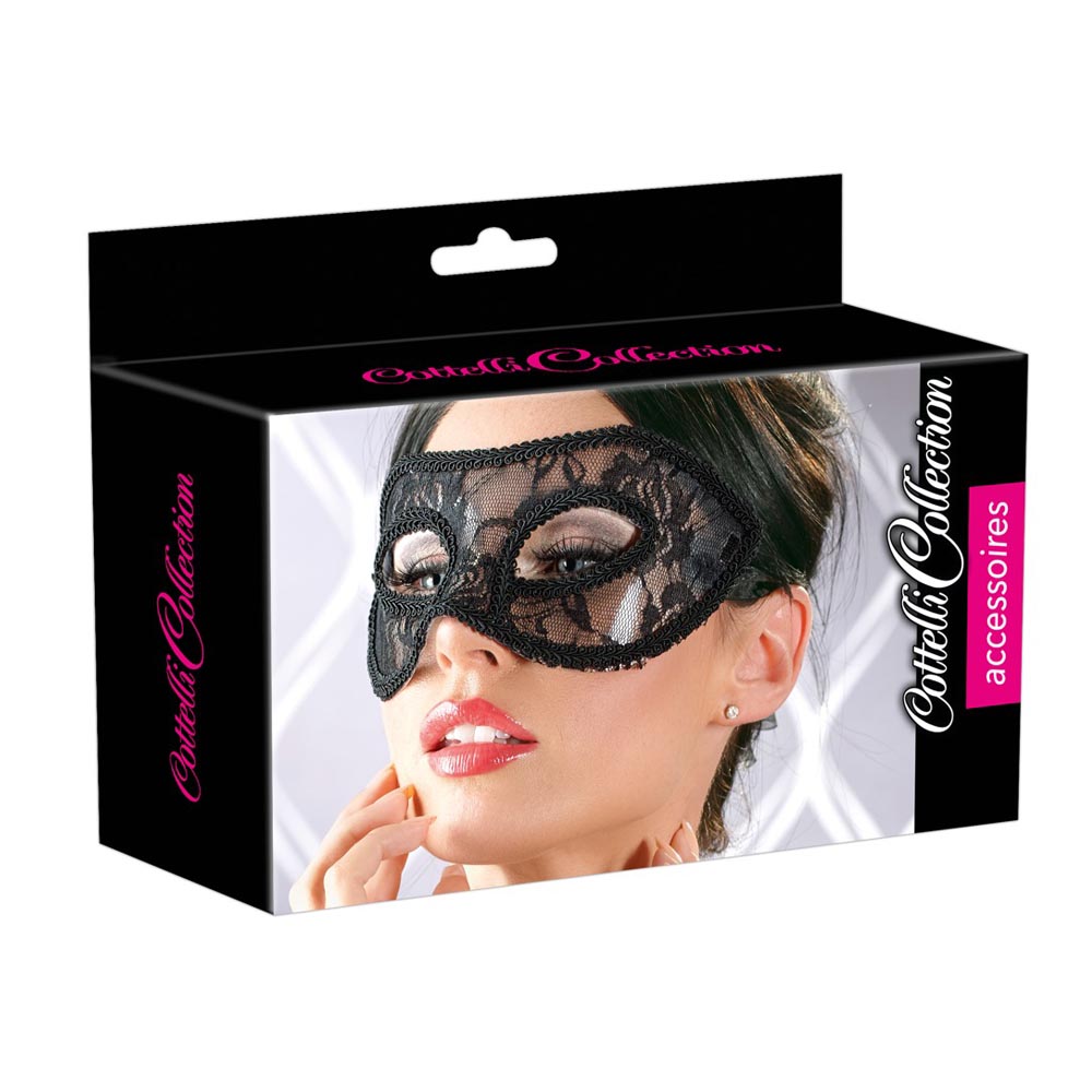 2480271A Μάσκα Ματιών Δαντέλα μαύρη - Image 1